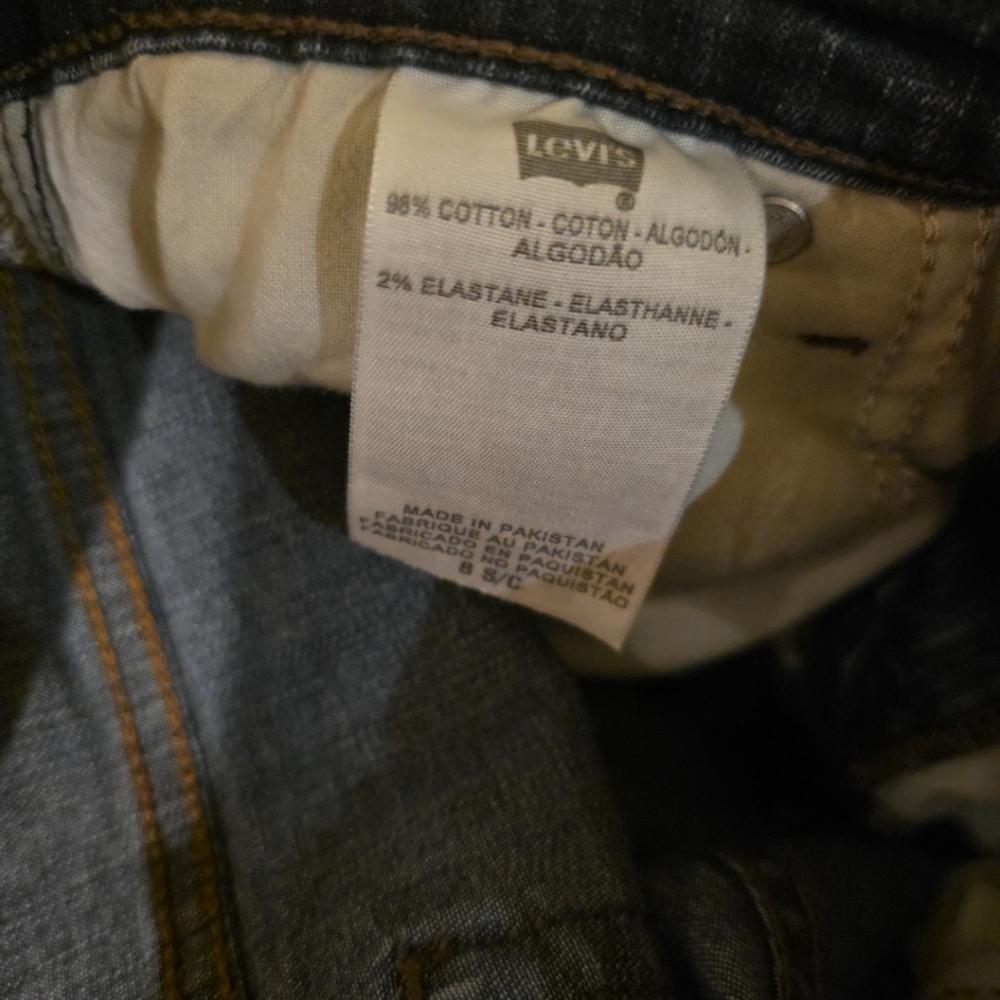 Patchwork Blue Jeans Levis - Picture 4 of 4
